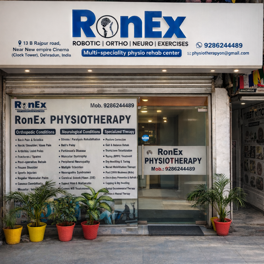 RonEx Physiotherapy clinic Rajpur Road Dehradun
